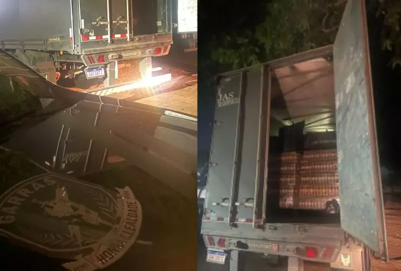 Operação da Polícia em MS Desmonta Esquema: Caminhão com Cigarros Eletrônicos Ocultos em Carga de Óleo de Cozinha