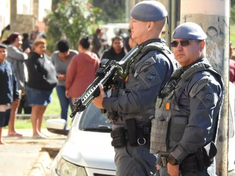 Operação de Guerra ao Tráfico: Helicóptero e 50 PMs prendem suspeito no interior de SP