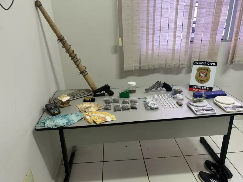 Operação desmantela rede de tráfico de drogas no interior de SP: seis presos em Presidente Prudente