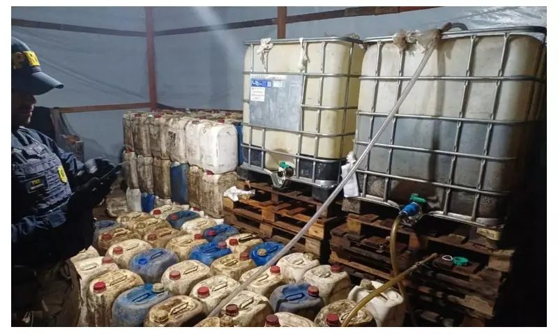 Operação do Governo Federal apreende 9 mil litros de diesel em Roraima em ação contra crime ambiental