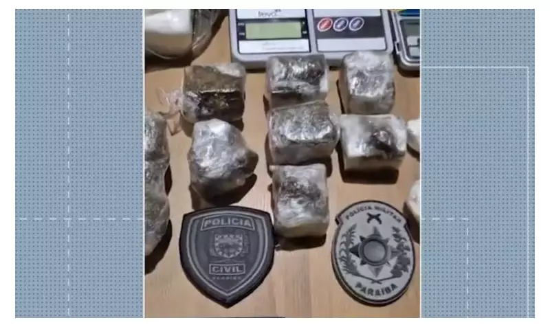 Operação na Paraíba prende 8 suspeitos de tráfico de drogas em ação policial