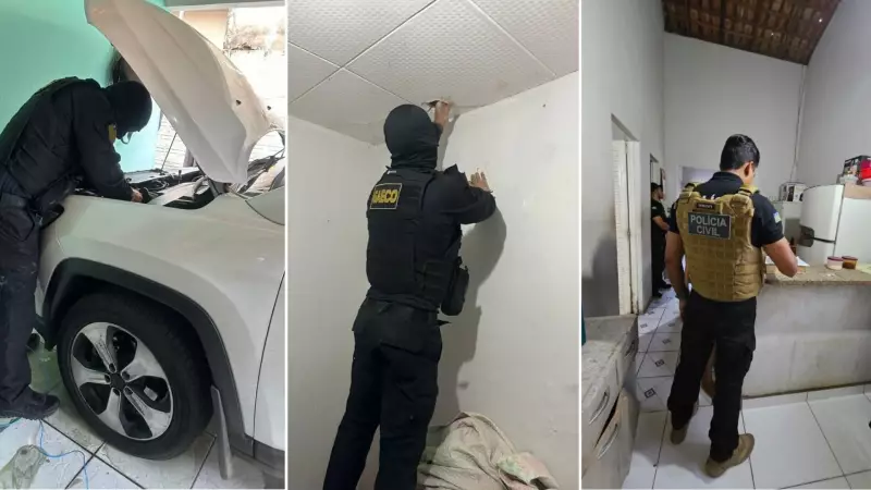 Operação policial desarticula facção criminosa no Maranhão e Piauí com prisões e apreensões