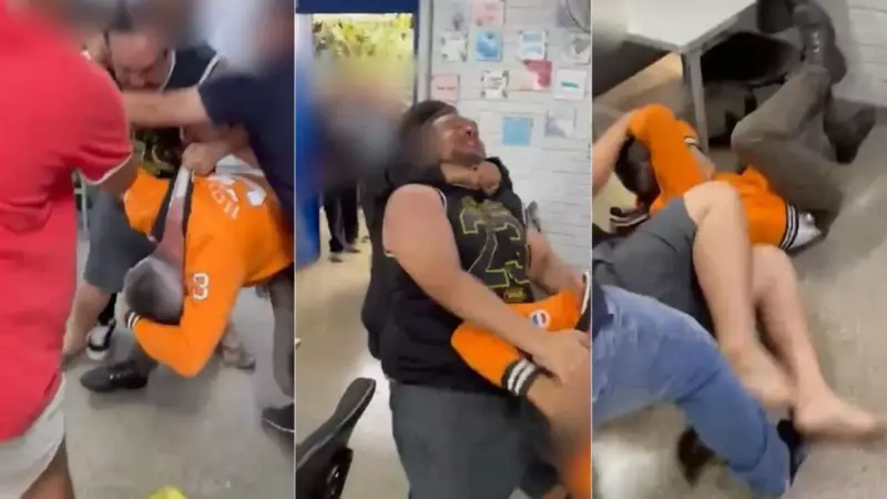 Pai invade escola e agride professor que repreendeu filha por uso de celular em aula no DF