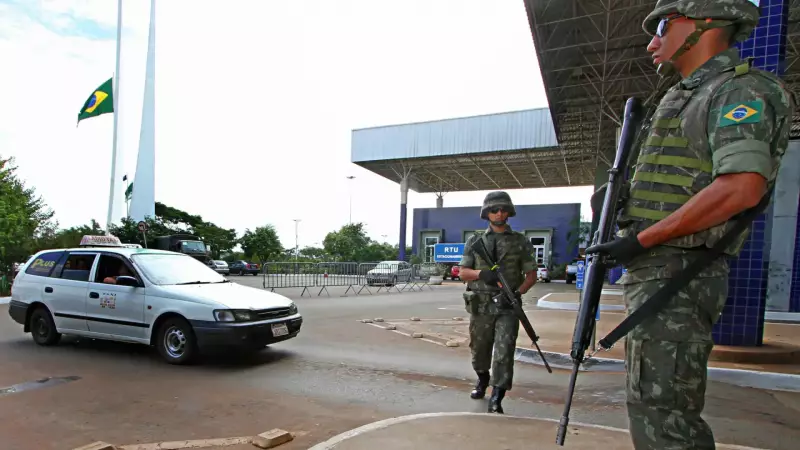 Paraguai Reforça Fronteira Após Argentina: Medida Preventiva Contra Fuga do Comando Vermelho