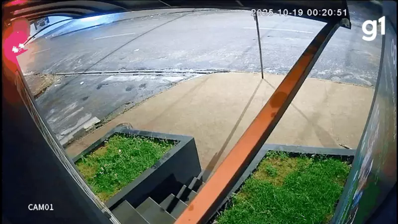 Perseguição em Uberlândia termina em acidente dramático após tentativa de assassinato