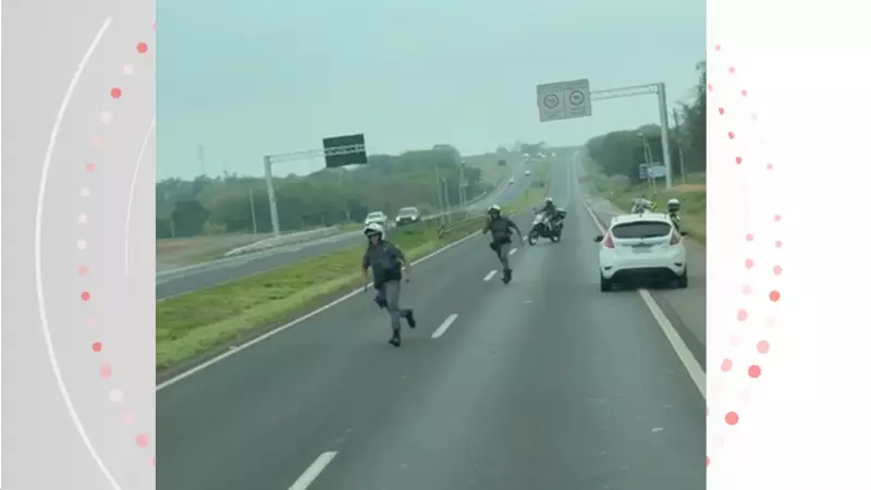 Perseguição Policial na SP-304: Suspeitos Furam Bloqueio em Santa Bárbara d'Oeste