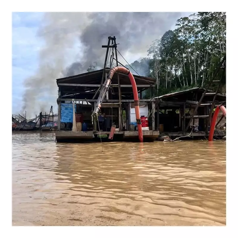 PF e Ibama Desmantelam Garimpo Ilegal no Rio Madeira em Megaoperação em Rondônia