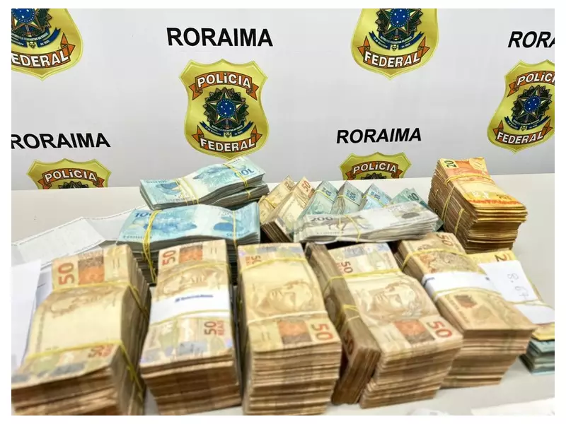 PF prende homem com quase R$ 300 mil em dinheiro vivo em Boa Vista: descoberta choca RR