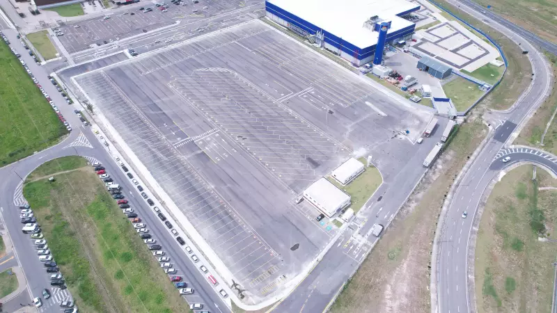 Porto de São Sebastião implanta triagem obrigatória para caminhões em Caraguatatuba