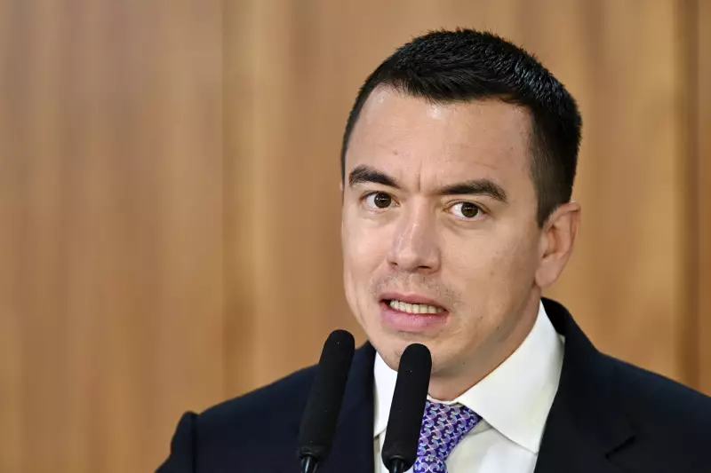 Presidente do Equador revela tentativa de envenenamento: 'Fui vítima de ataque criminoso'