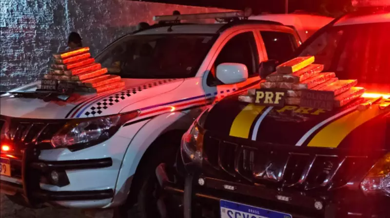 PRF e PM apreendem 41 kg de maconha na BR-226 no MA: Dois presos por tráfico