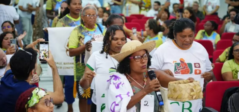 Quebradeiras de Coco Maranhenses Lideram Diálogo na Pré-COP30 com Propostas para Amazônia