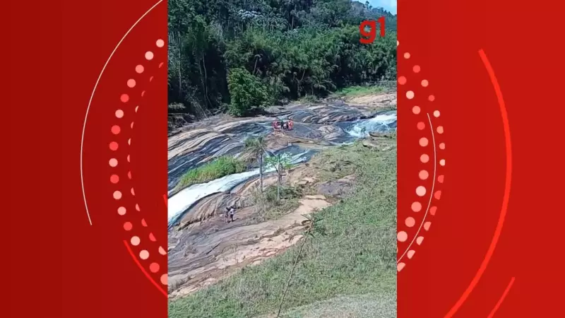 Queda de 20 metros em cachoeira: jovens têm resgate dramático após acidente em MG