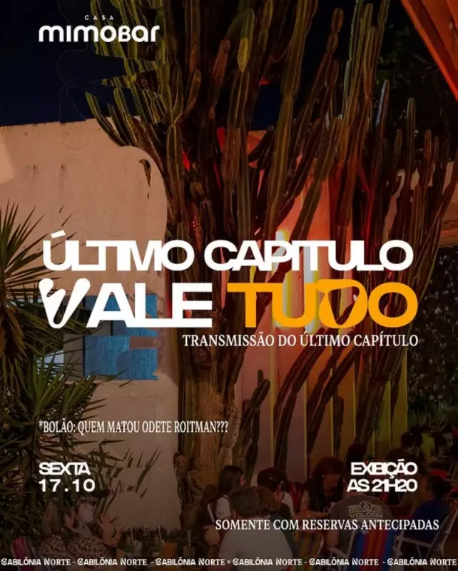 Quem Matou Odete Roitman? Último Capítulo de Vale Tudo Promete Revelar o Assassino no DF