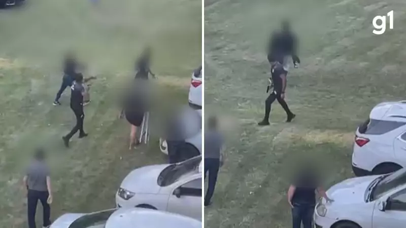 Árbitro saca arma durante confusão com torcedor em jogo do Gauchão: vídeo choca