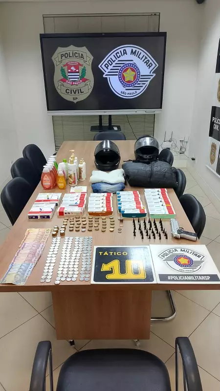 Roubo Inusitado em Piracicaba: Homem Preso por Furtar Canetas Emagrecedoras de Farmácia