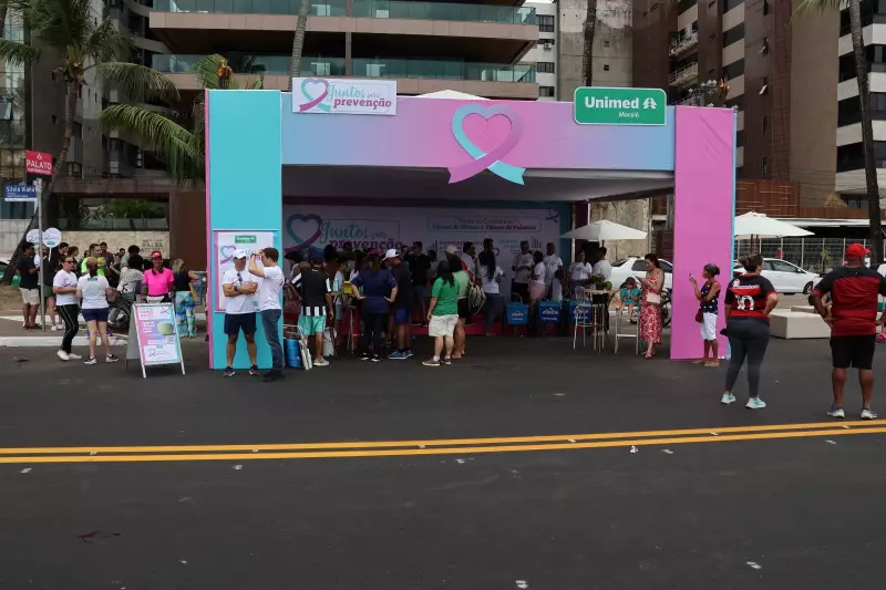 Saúde na Orla: Domingo (26) terá atendimento gratuito e atividades físicas em Maceió