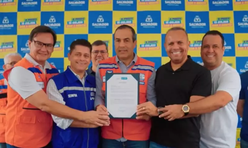 Salvador em Ação: Obras Emergenciais para Conter Encostas em Áreas de Risco