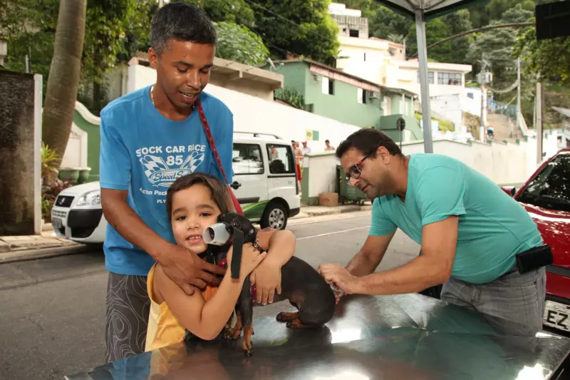 Santos inicia vacinação GRATUITA para cães com postos itinerantes; veja datas e locais
