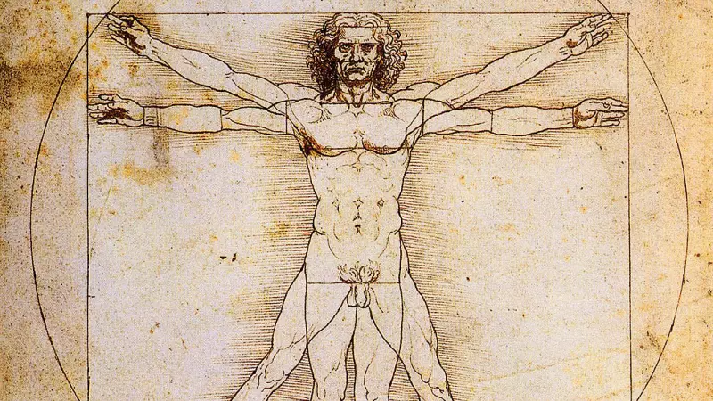 Segredo na Virilha do Homem Vitruviano: Detalhe Oculto Resolve Mistério de 500 Anos de Leonardo da Vinci