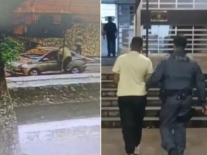 Sem dinheiro para voltar para casa: homem rouba carro em Santos e é preso em Cubatão