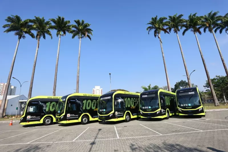 São José dos Campos Inaugura Frota de Ônibus Elétricos: Uma Revolução no Transporte Público