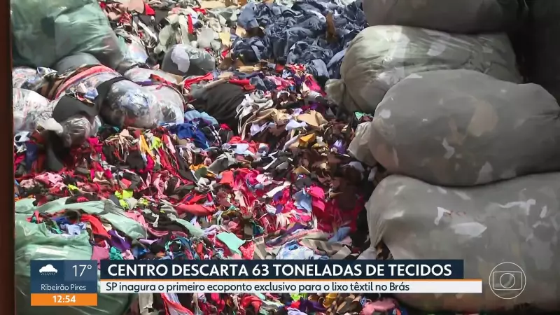 São Paulo inaugura 1º ecoponto exclusivo para tecidos do Brasil: solução para 103 toneladas descartadas por dia