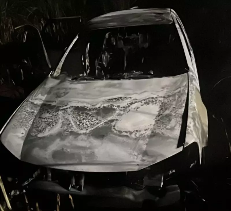 Sumiço em Macatuba: Homem desaparece e carro é encontrado carbonizado em caso misterioso