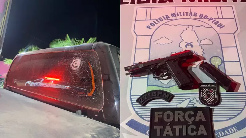 Suspeito de furtar arma de PM e atirar em bordel é preso após ser atropelado no litoral do Piauí