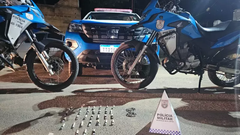 Suspeito Desarma PMs e Foge em Perseguição Dramática em Paraíba do Sul
