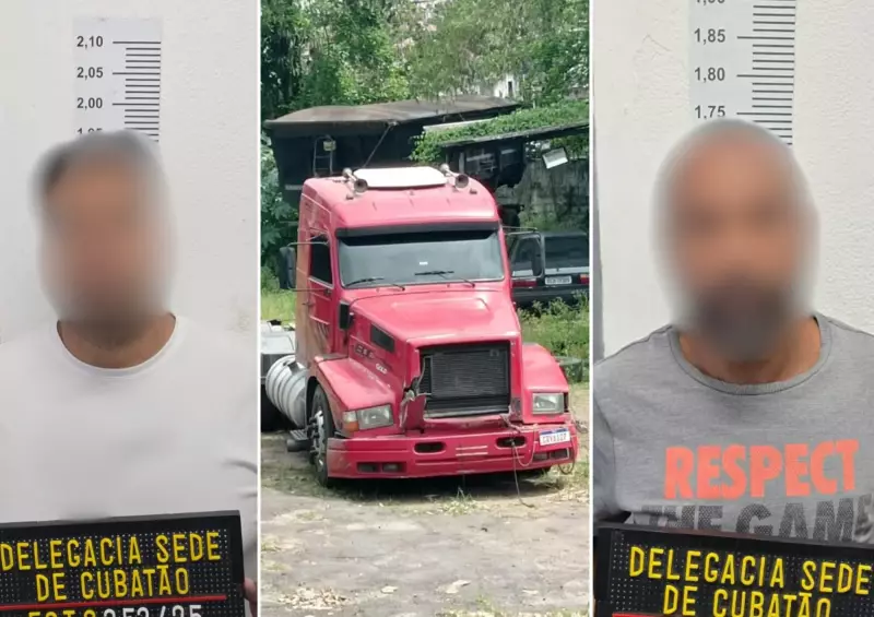 Suspeitos de clonar caminhões são liberados após pagar apenas R$ 3 mil em fiança na Baixada Santista