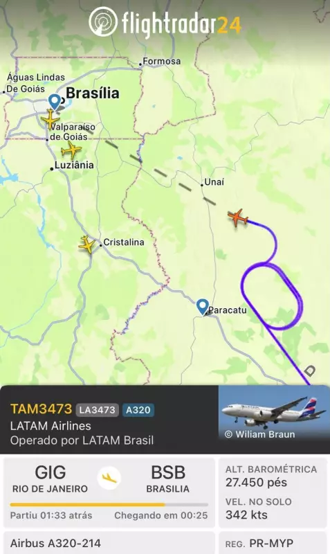 Tempestade no DF causa caos aéreo: voos desviados para Goiânia e Belo Horizonte