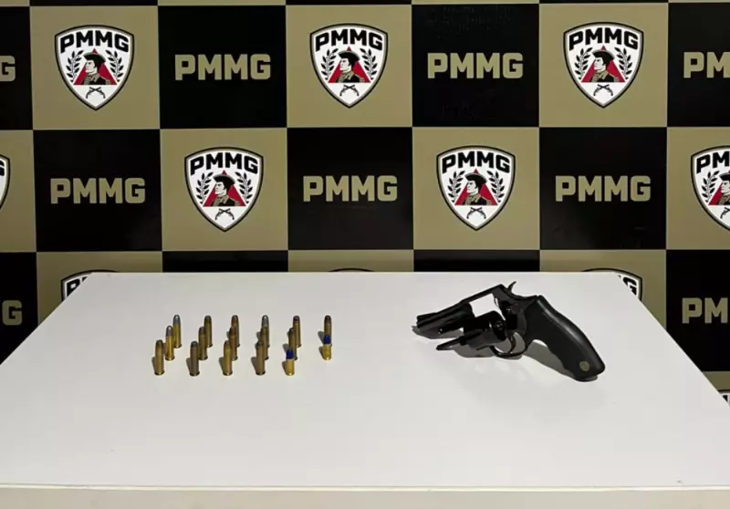 Tiros em Residência: Homem é Preso Após Atirar Três Vezes Dentro da Própria Casa em Curvelo