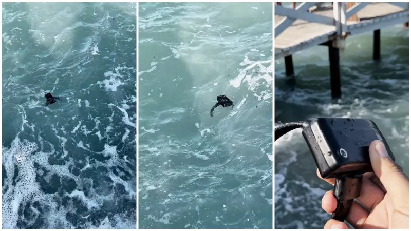 Tornozeleira eletrônica é encontrada boiando em rio do Ceará: mistério no litoral