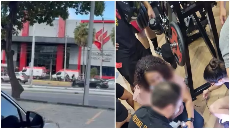 Tragédia em academia: Homem morre durante exercícios em Fortaleza; é o 2º caso fatal em uma semana