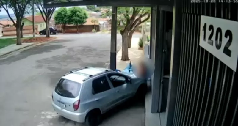 Tragédia em Lupionópolis: Homem Atropela Mulher na Calçada em Acidente Chocante