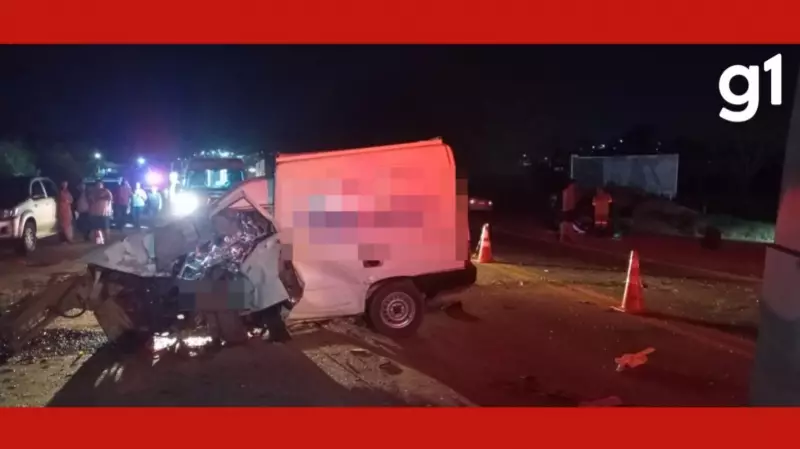 Tragédia na BR-364: Empresário morre em colisão frontal após invadir pista contrária em Mato Grosso