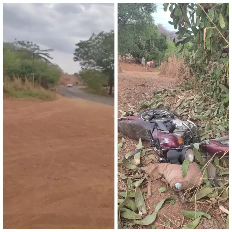 Tragédia na MG-308: Vendedor ambulante perde a vida em acidente fatal em curva perigosa