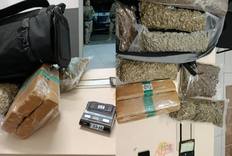 Tragédia na Rodoviária de Florianópolis: Passageiro Morre e PM Encontra Quilos de Droga na Bagagem
