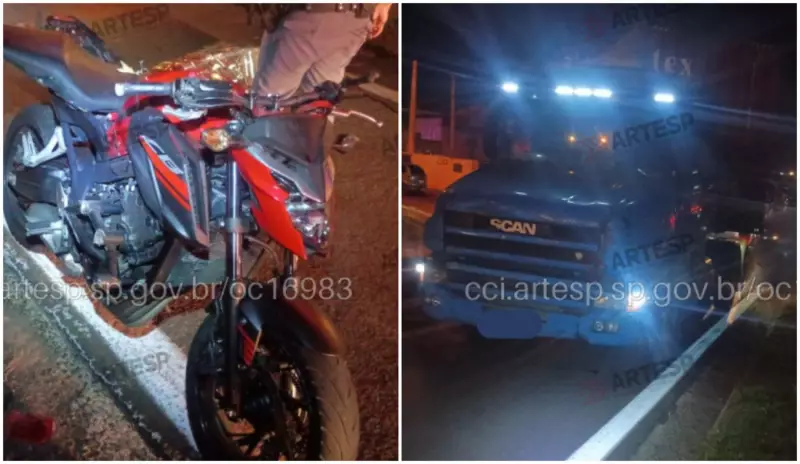 Tragédia na SP-310: Motociclista de 27 anos morre em colisão frontal com caminhão em Ribeirão Preto