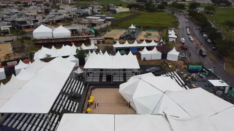 Tragédia no Beach Tennis: Arquibancada Desaba e Deixa Feridos em Franca