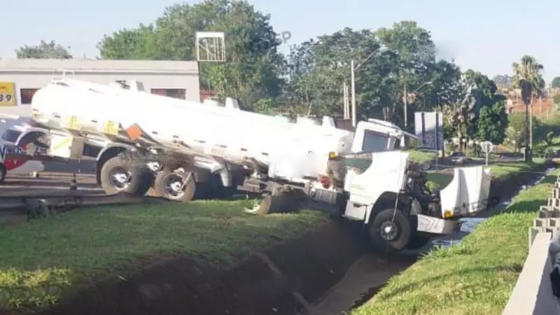 Tragédia no interior de SP: Motorista morre atropelado pelo próprio caminhão em acidente chocante