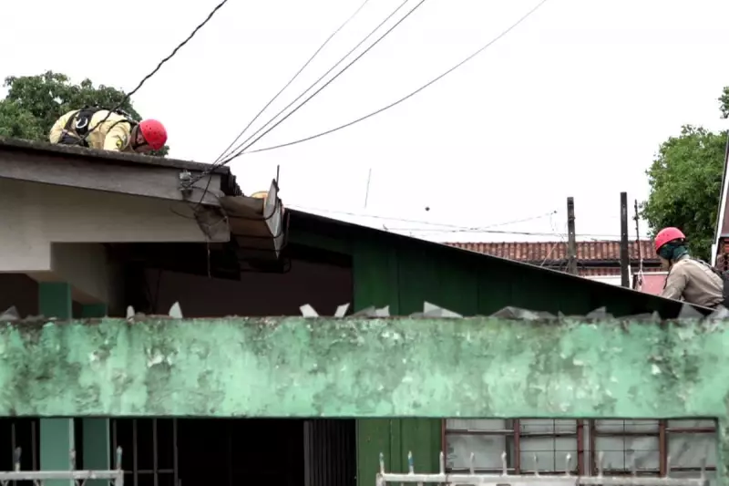 Tragédia no Norte do Paraná: Jovem de 19 anos morre ao cair do telhado de casa
