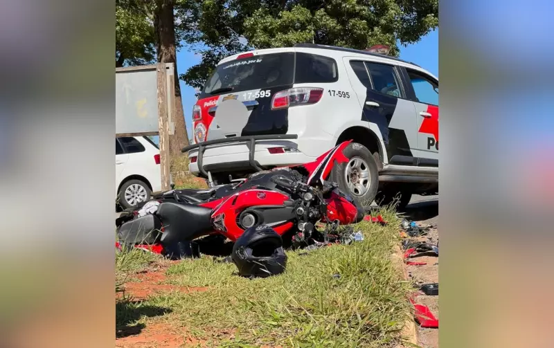 Tragédia no Trânsito: Motociclista Morre em Colisão Violenta com Carro em Itapetininga