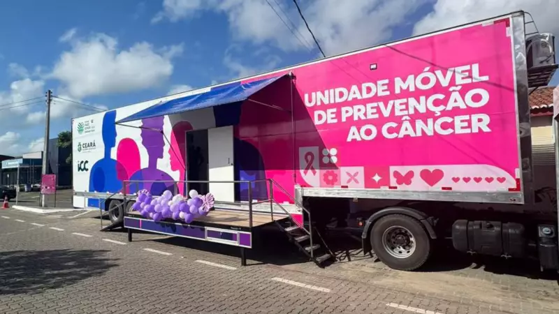 Unidade Móvel do ICC Leva Atendimentos Gratuitos de Saúde para Tabuleiro do Norte