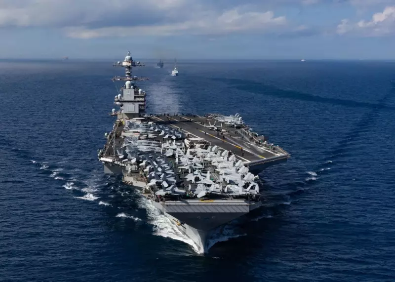 USS Gerald Ford: O Gigante dos Mares que Trump Usa para Pressão Geopolítica