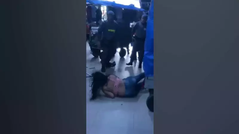 Vendedora Ambulante é Agredida por Policiais em Ação Chocante: Vídeo Revela Abuso de Autoridade