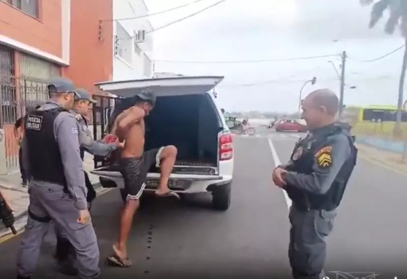 Vigilante flagra homem em flagrante tentando furtar cabos de ar-condicionado no Centro de São Luís