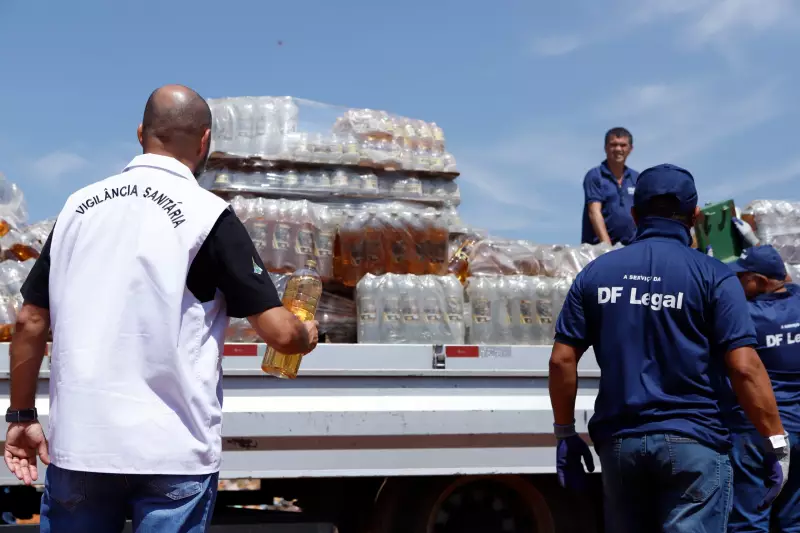 Vigilância Sanitária apreende mais de 15 mil litros de bebidas alcoólicas irregulares em Planaltina: risco à saúde pública