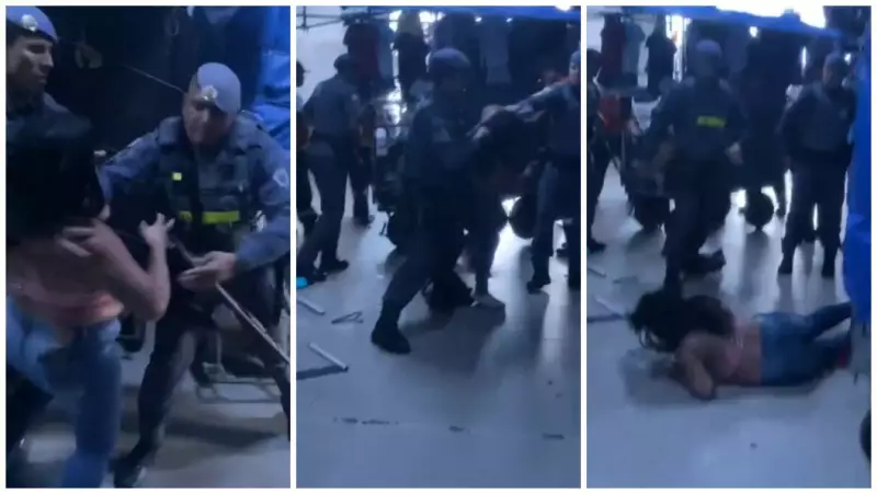 Violência Policial em SP: PMs Arrancam Cabelos e Derrubam Comerciante Durante Apreensão no Brás